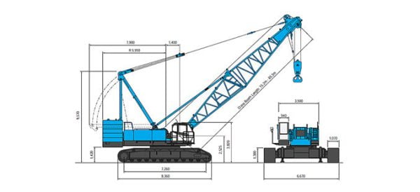 XE CẨU KOBELCO 180 TẤN CKE1800-1F