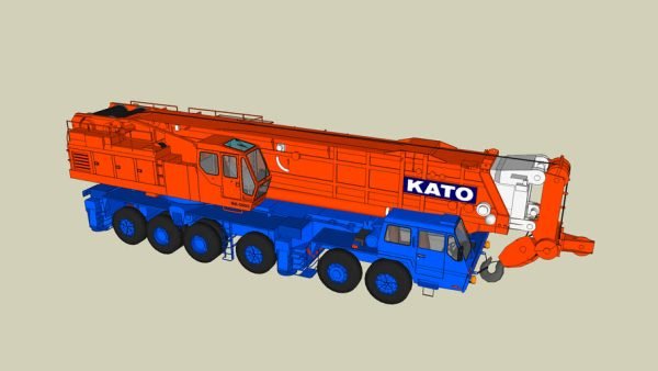 CHO THUÊ XE CẨU BÁNH LỐP 500 TẤN KATO NK-5000