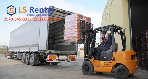 Dịch vụ rút container tại Mường Lay - Forklifts