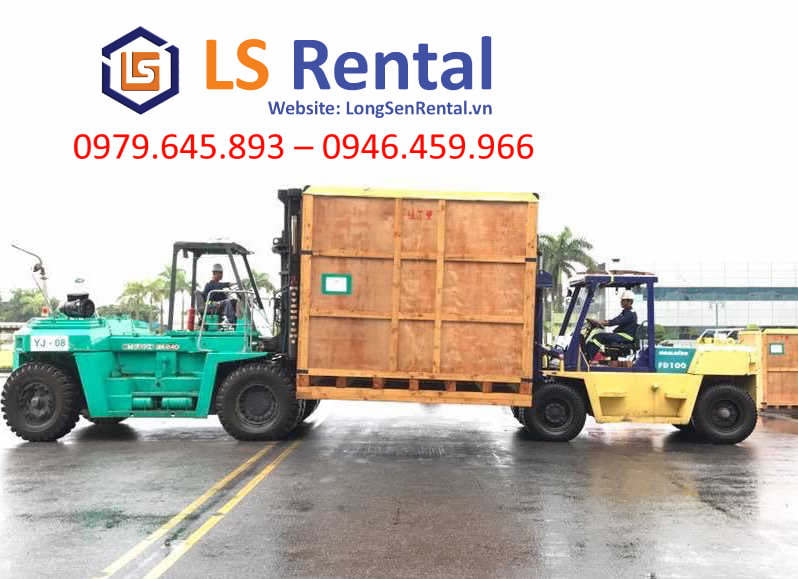 Cho thuê dịch vụ rút container tại TP Nha Trang - Long Sen Rental
