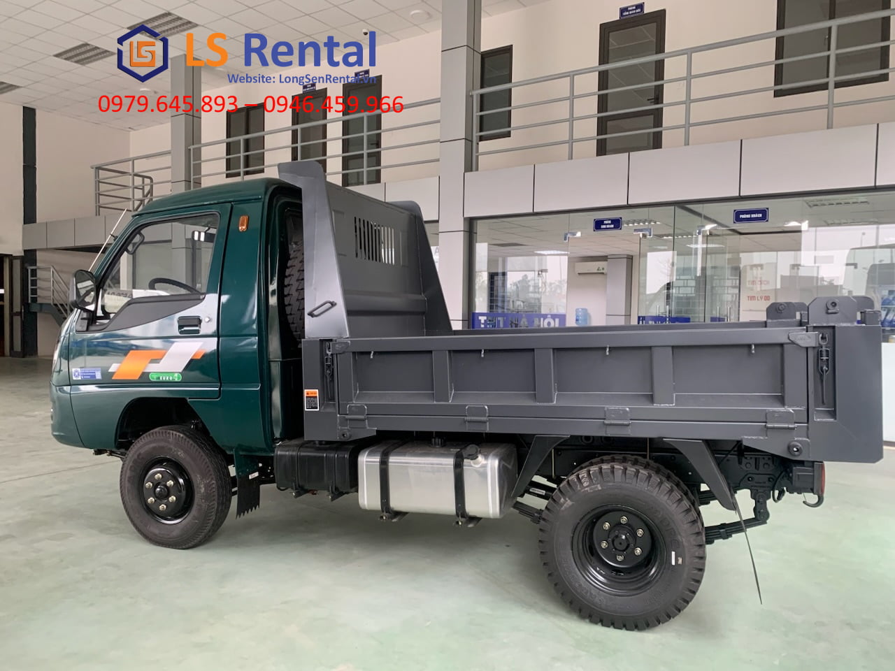 Long Sen Rental cho thuê xe ben tại thành phố Từ Sơn, Bắc Ninh 