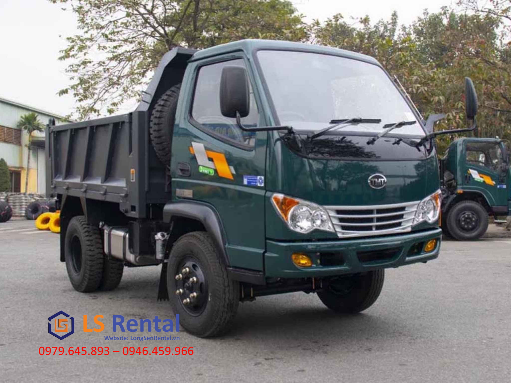 Long Sen Rental cho thuê xe ben tại Huyện Lập Thạch, Vĩnh Phúc