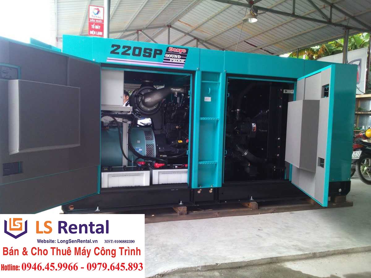 Dịch vụ cho thuê máy phát điện tại huyện Chương Mỹ