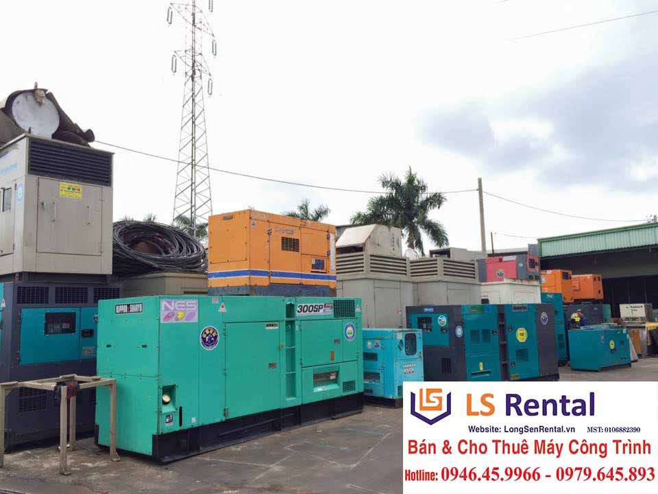 Dịch vụ cho thuê máy phát điện tại thị xã Kinh Môn