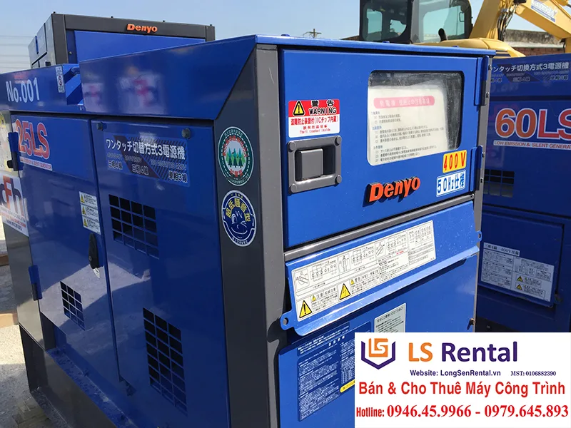 Dịch vụ cho thuê máy phát điện tại huyện Quảng Hoà