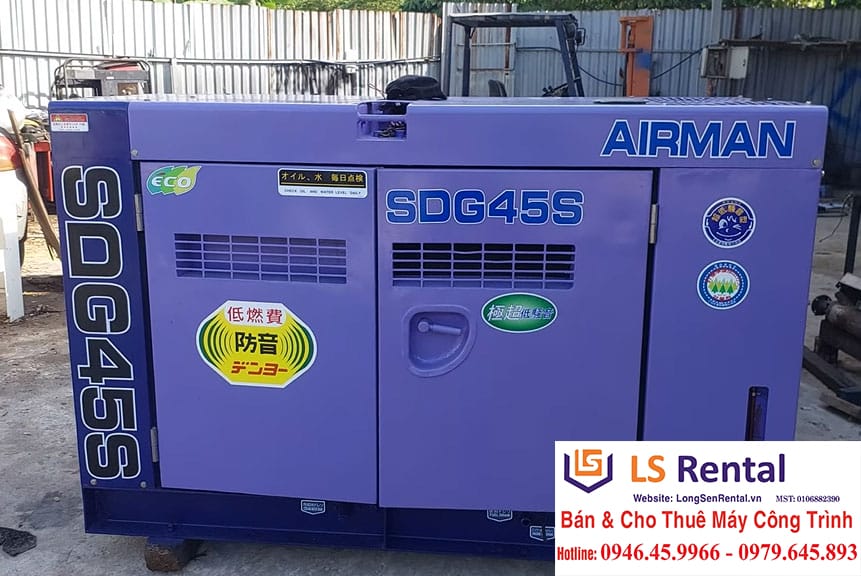 Dịch vụ cho thuê máy phát điện tại huyện Cẩm Giàng