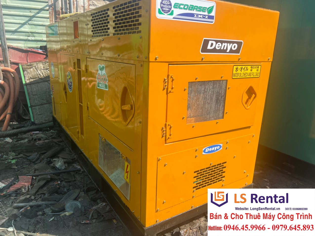 Dịch vụ cho thuê máy phát điện tại huyện Thạch Thất