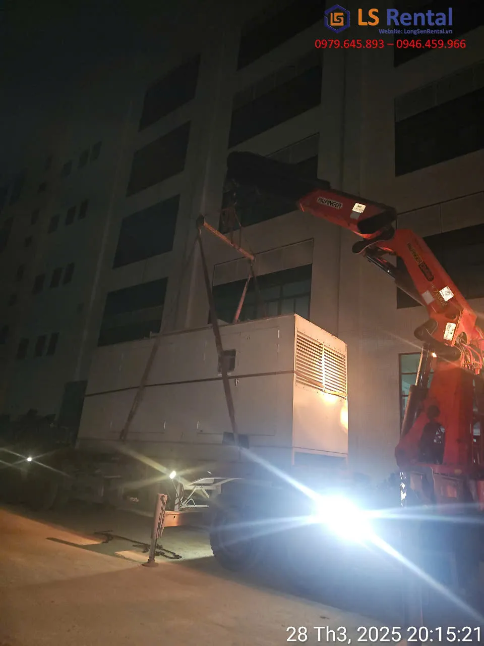 Dịch vụ cho thuê máy phát điện tại phường Vị Thanh, Cần Thơ