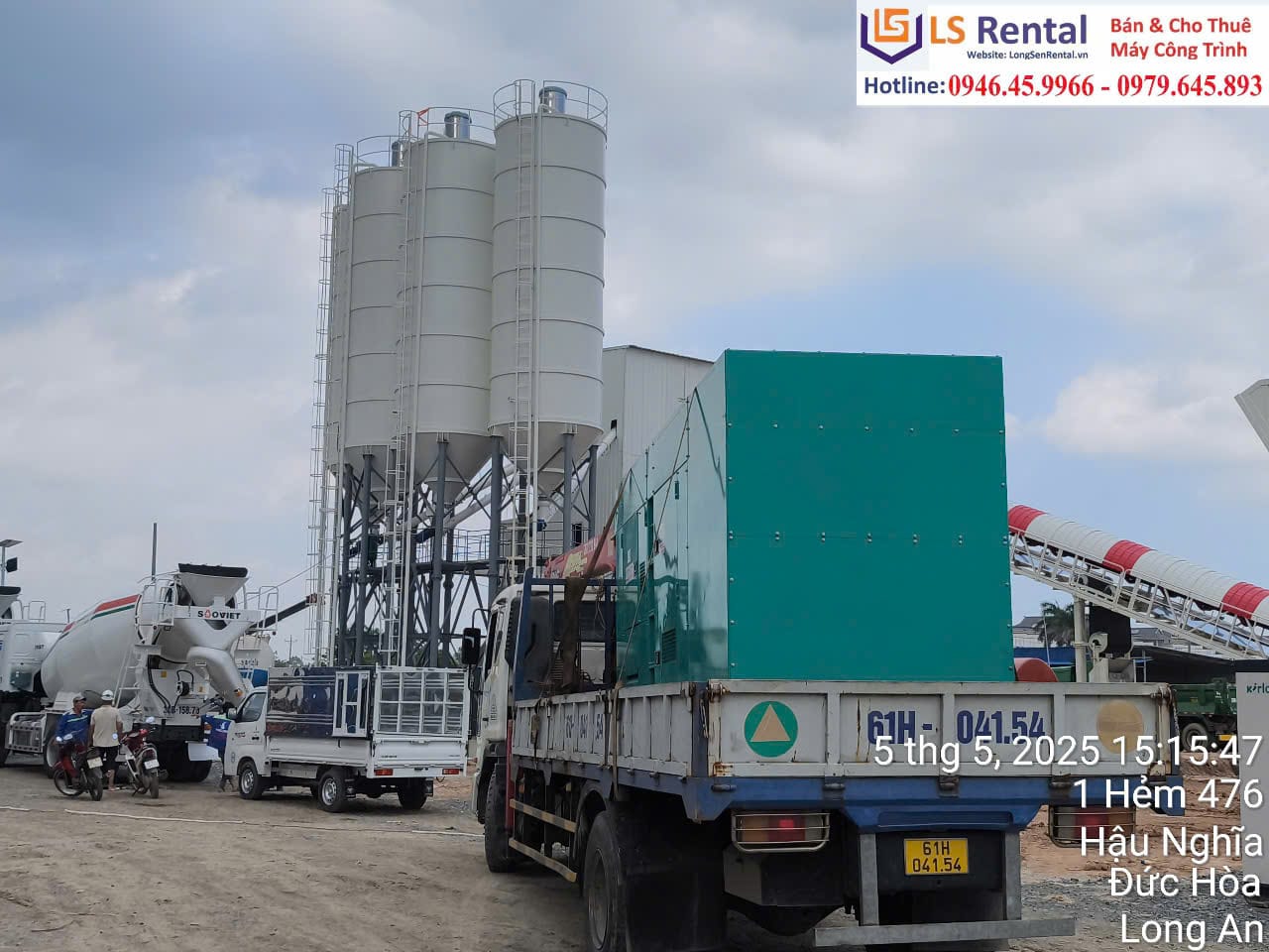 Dịch vụ cho thuê máy phát điện tại huyện Nam Sách