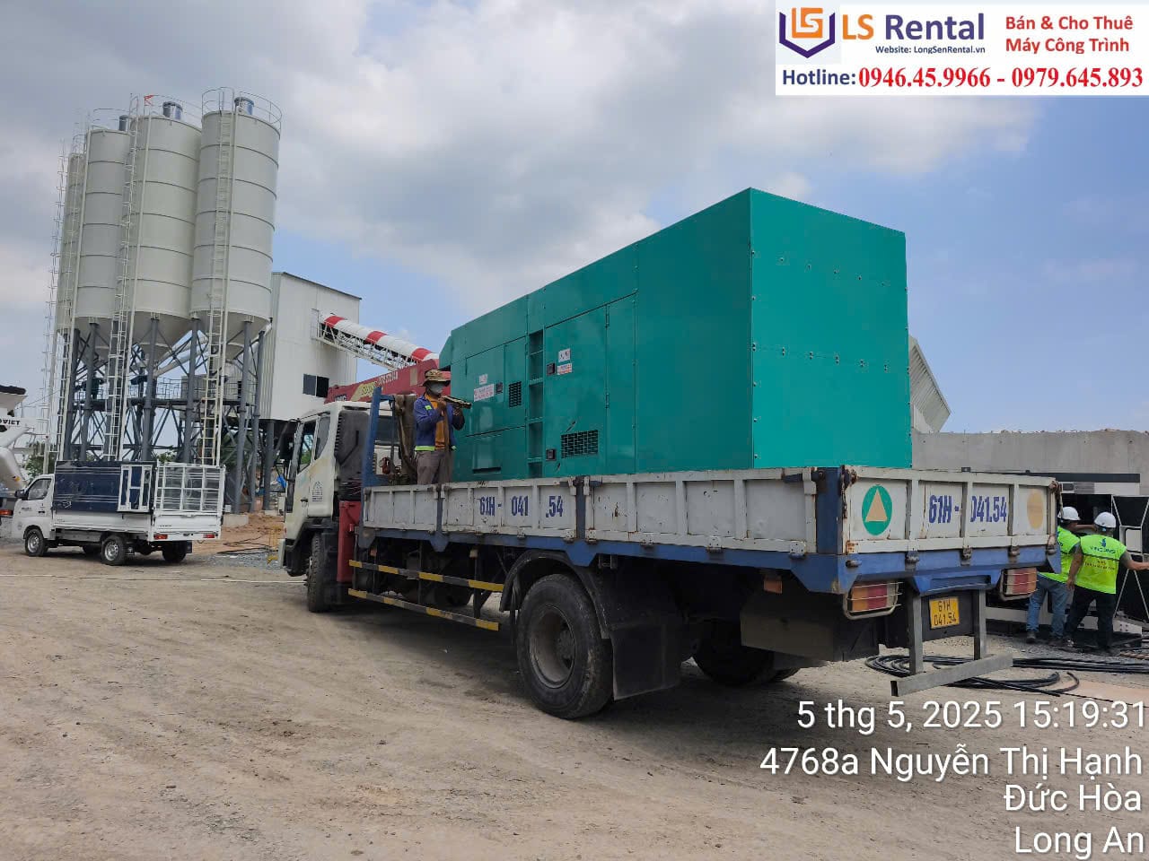 Dịch vụ cho thuê máy phát điện tại thị xã Hương Trà